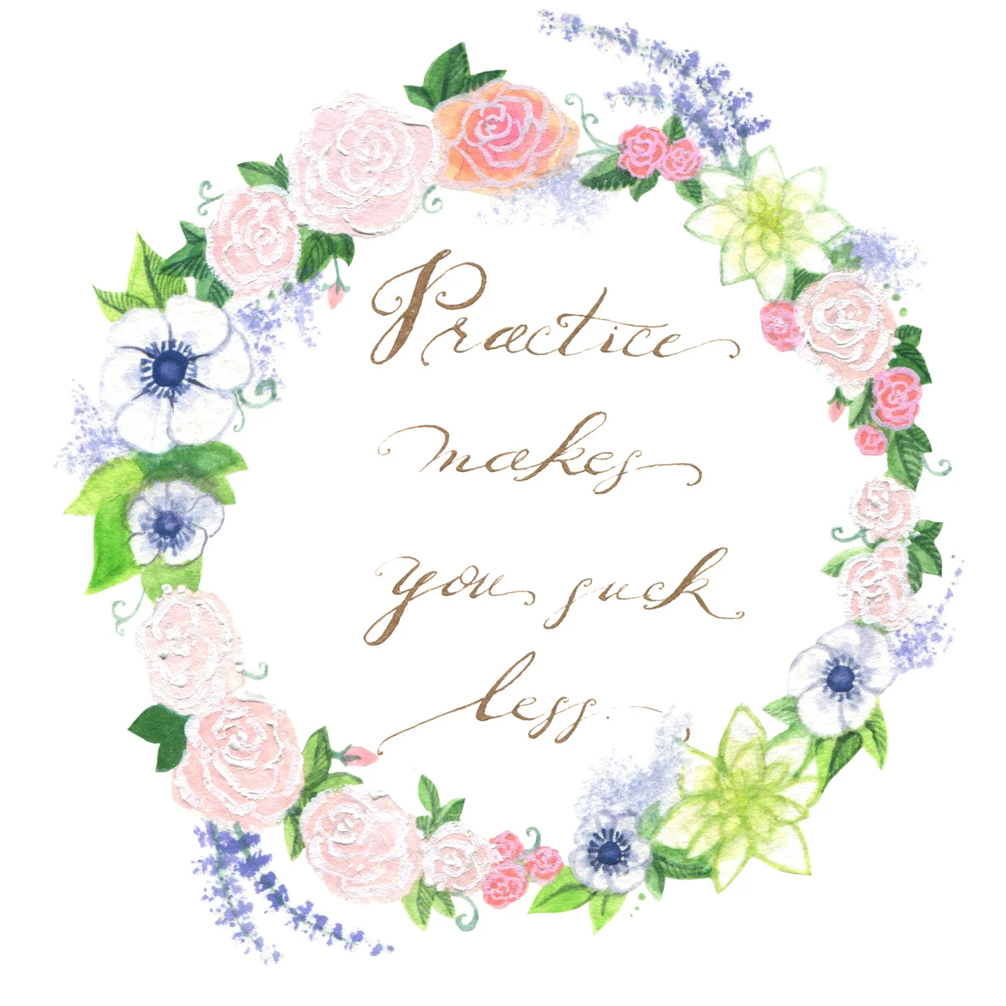 Practice Makes You Suck Less