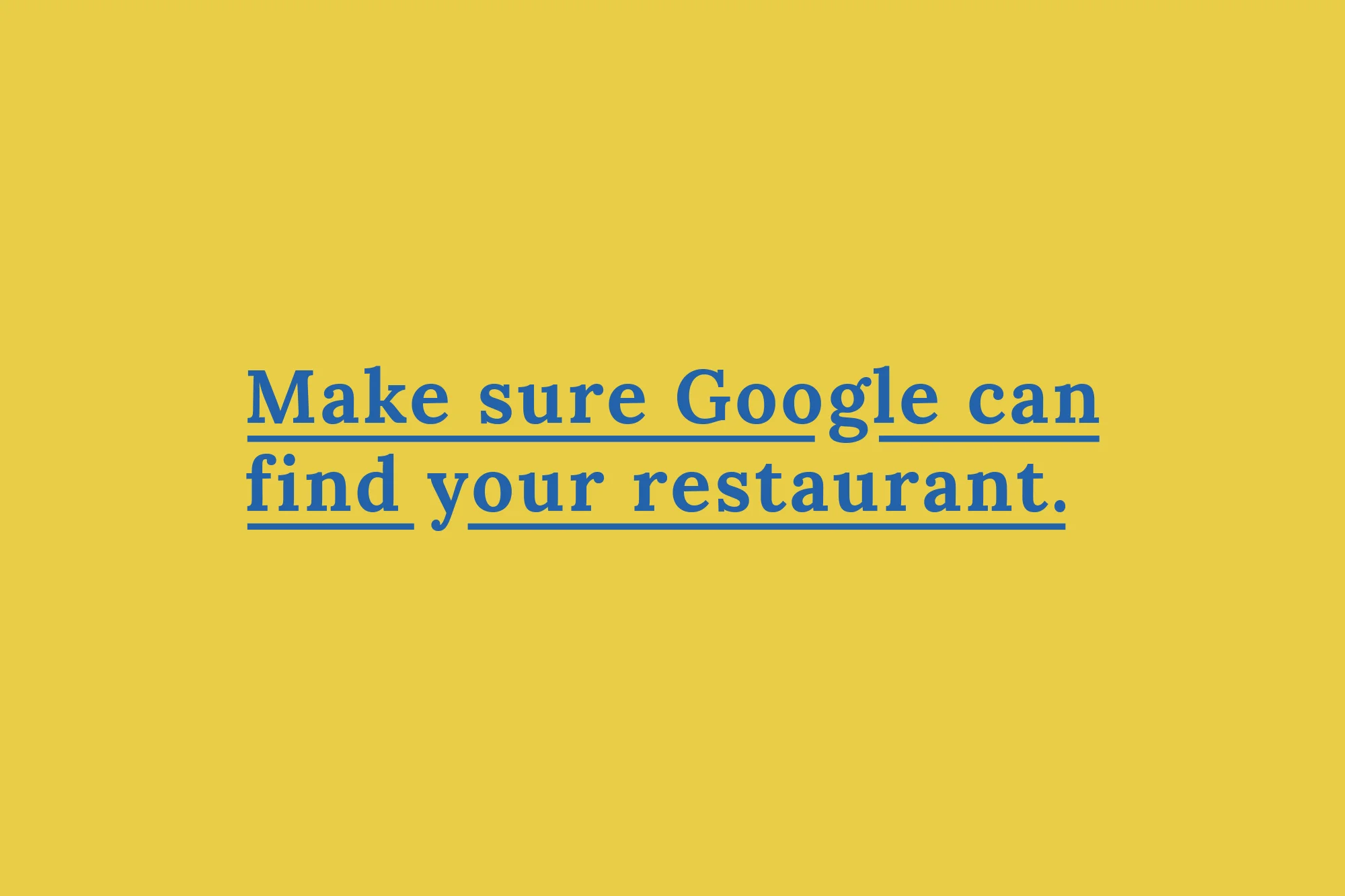 Basic keyword research for small businesses.