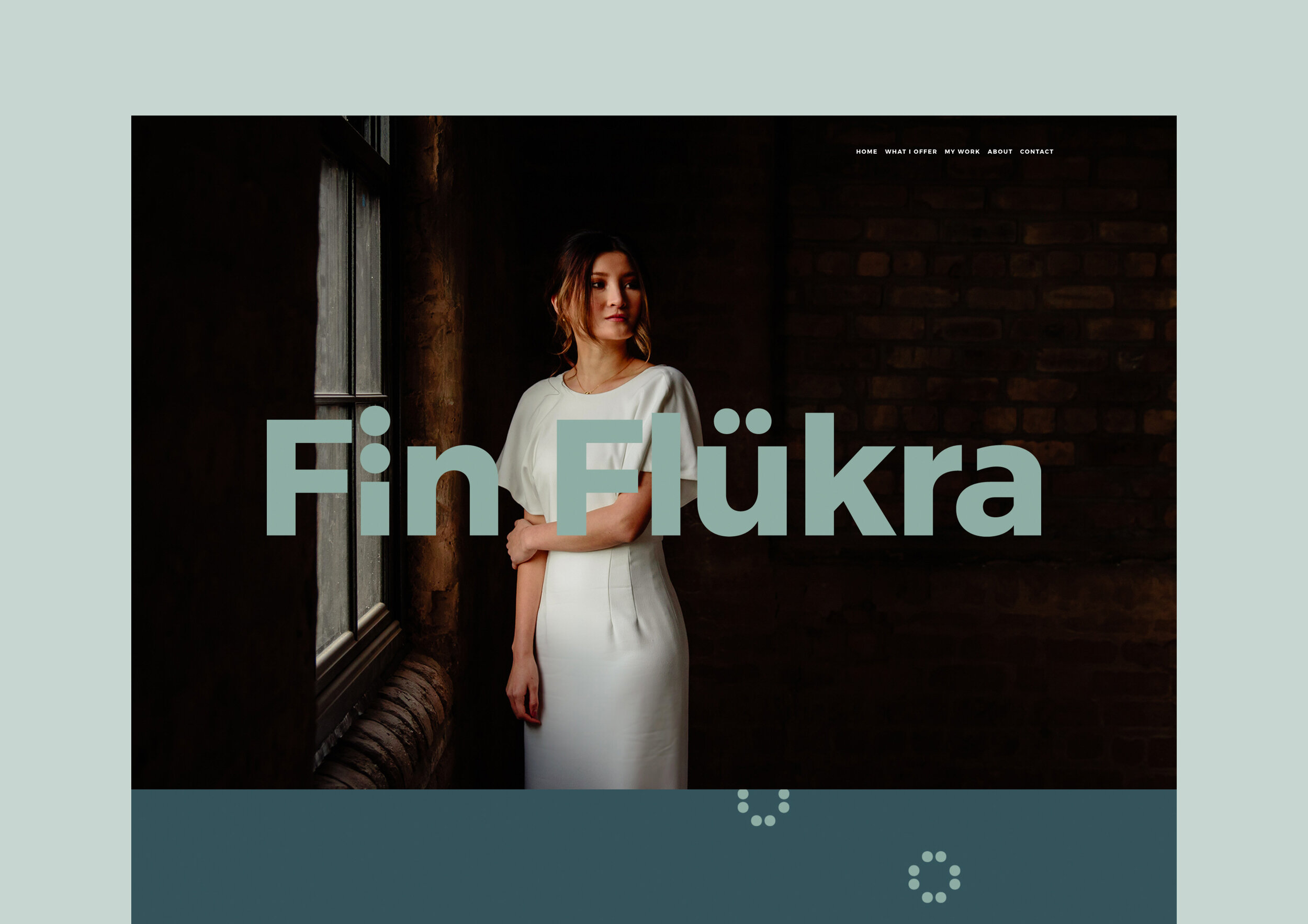 Website Designer Glasgow - Squarespace site for Wedding Planner Fin Flukra