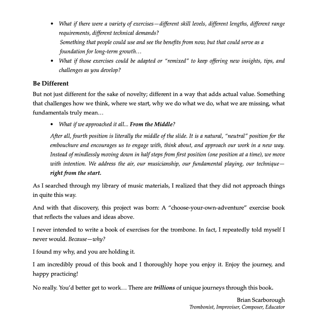 om The Middle, Daily Exercises for Trombone (Brian Scarborough) - Preface 2.png