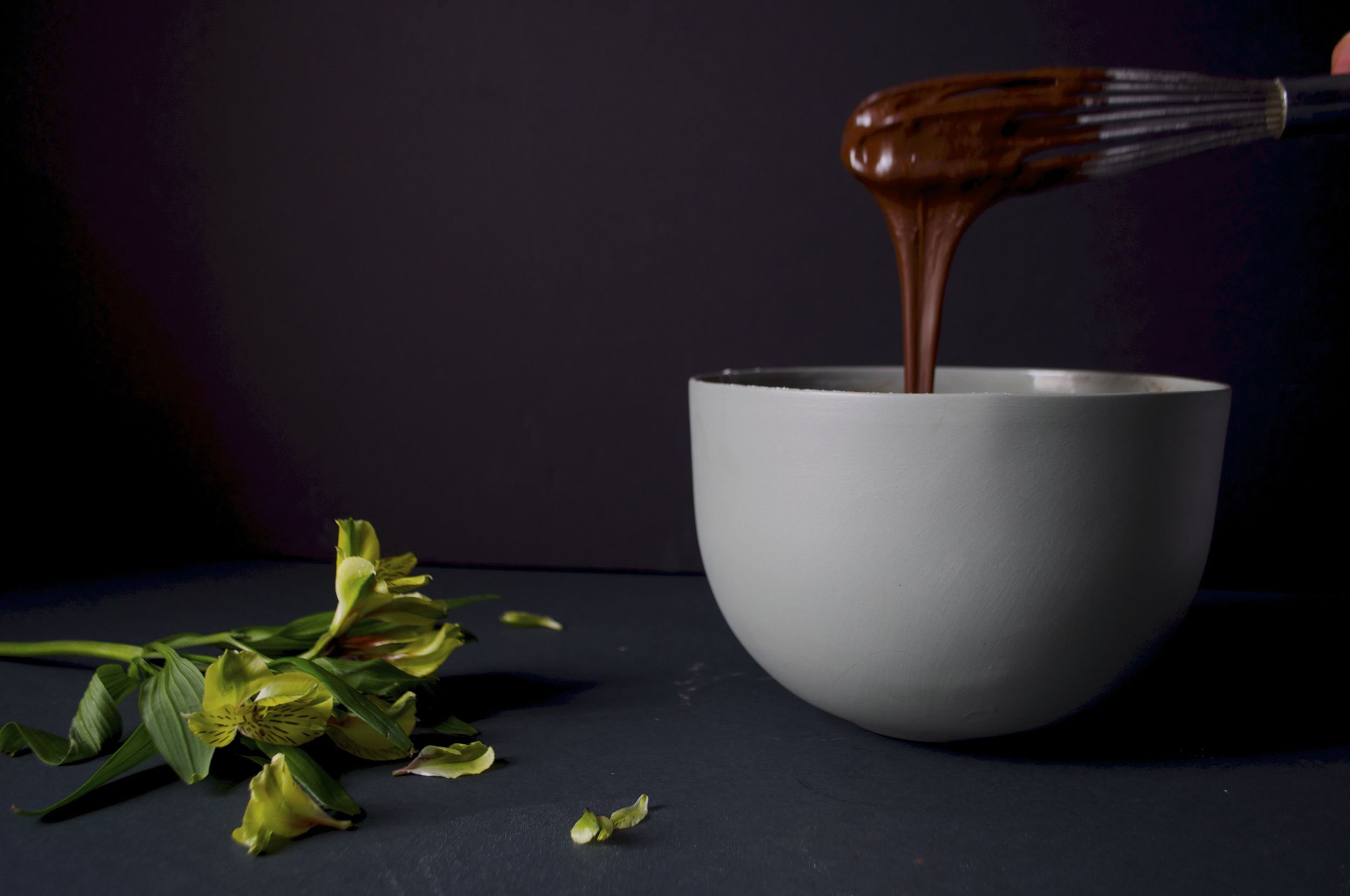 black-cocoa-cake-fried-parsley