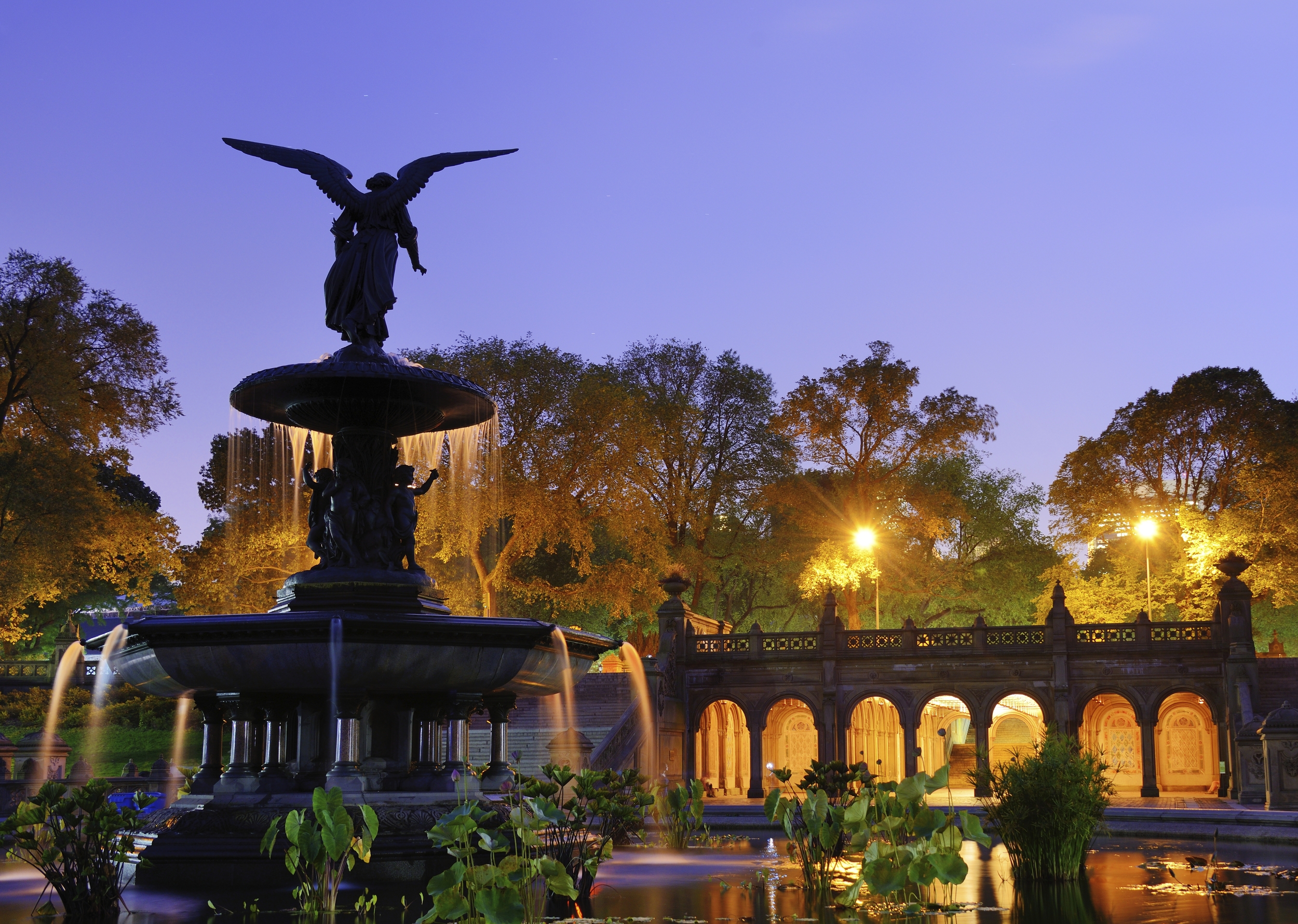 Central Park Monuments - Bethesda Terrace : NYC Parks