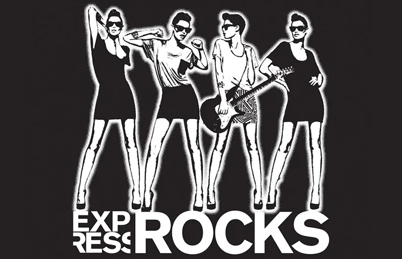 EXPRESS SXSW Environmental Graphic