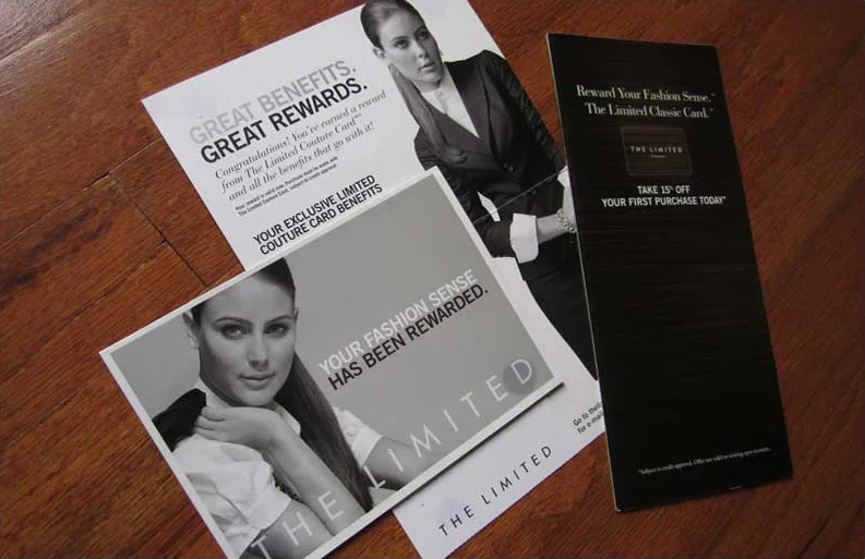 The Limited Credit Card Collateral Redesign