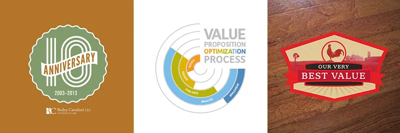 Branding and Logo Identity for Bob Evans, Alliance Data and Bailey Cavalieri LLP