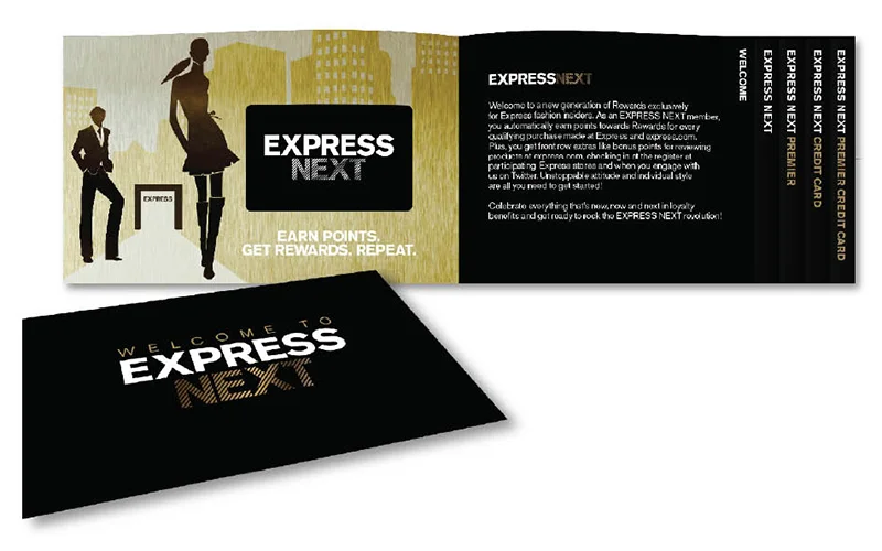 EXPRESSNEXT Loyalty Book Concept Schematic
