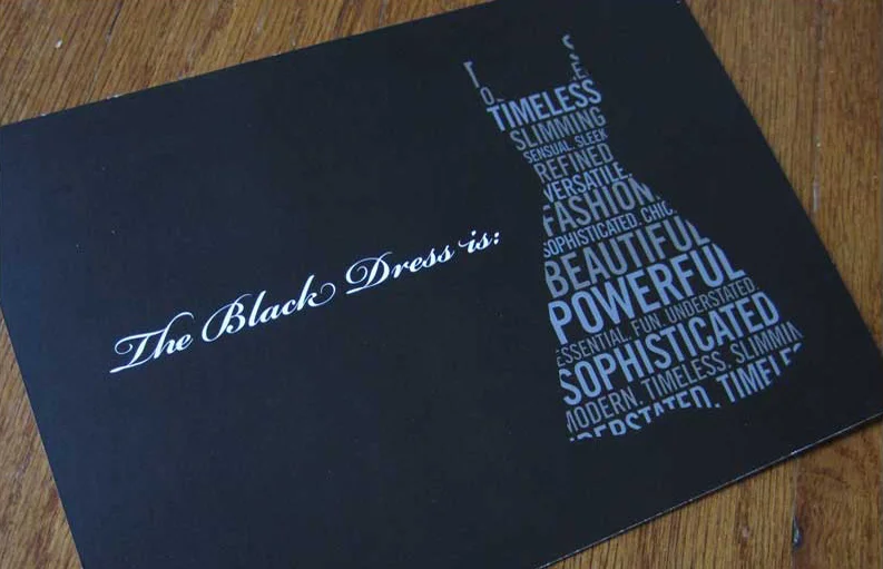 The Little Black Dress campaign for The Limited