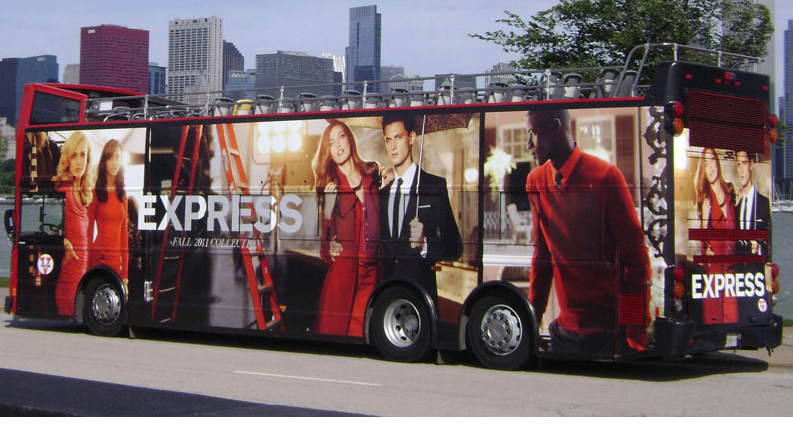 EXPRESS Fall 2010 Bus Wrap