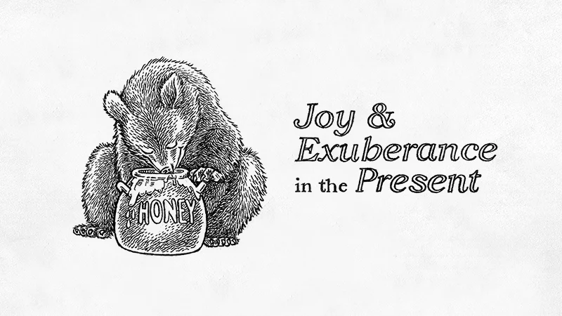 Happiness Video Bear - Joy and Exuberance in the Present