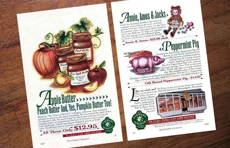 Old Farmers Almanac Illustrations