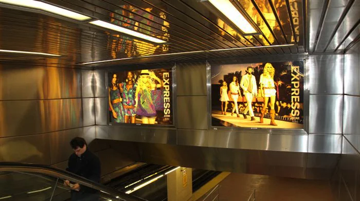 EXPRESS Spring Penn Station Subway Graphics