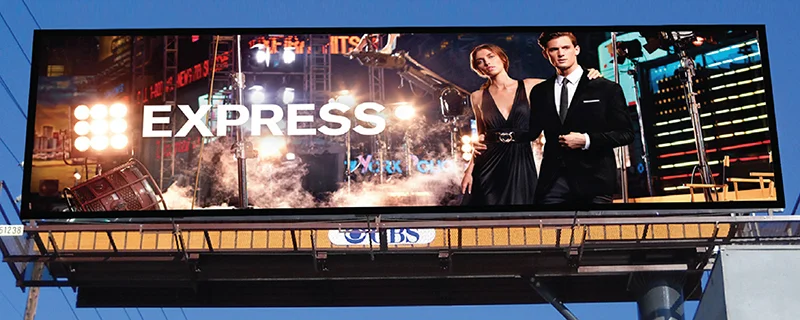 EXPRESS Holiday November La Cienega Bilboard