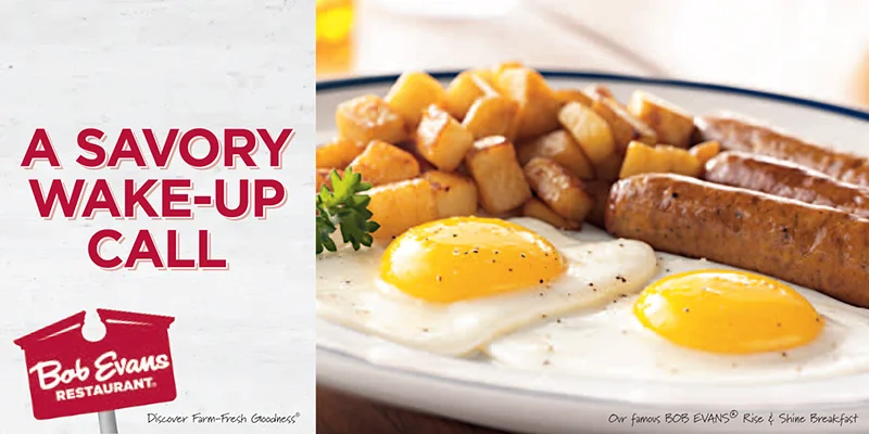 Bob Evans - Direct Mail - CRM - Front Panel