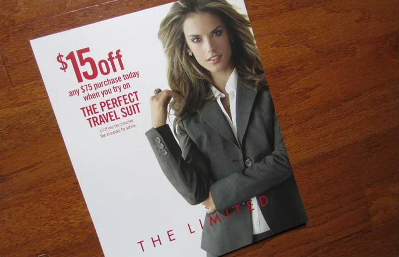 The Limited Travel Suit Signage Branding