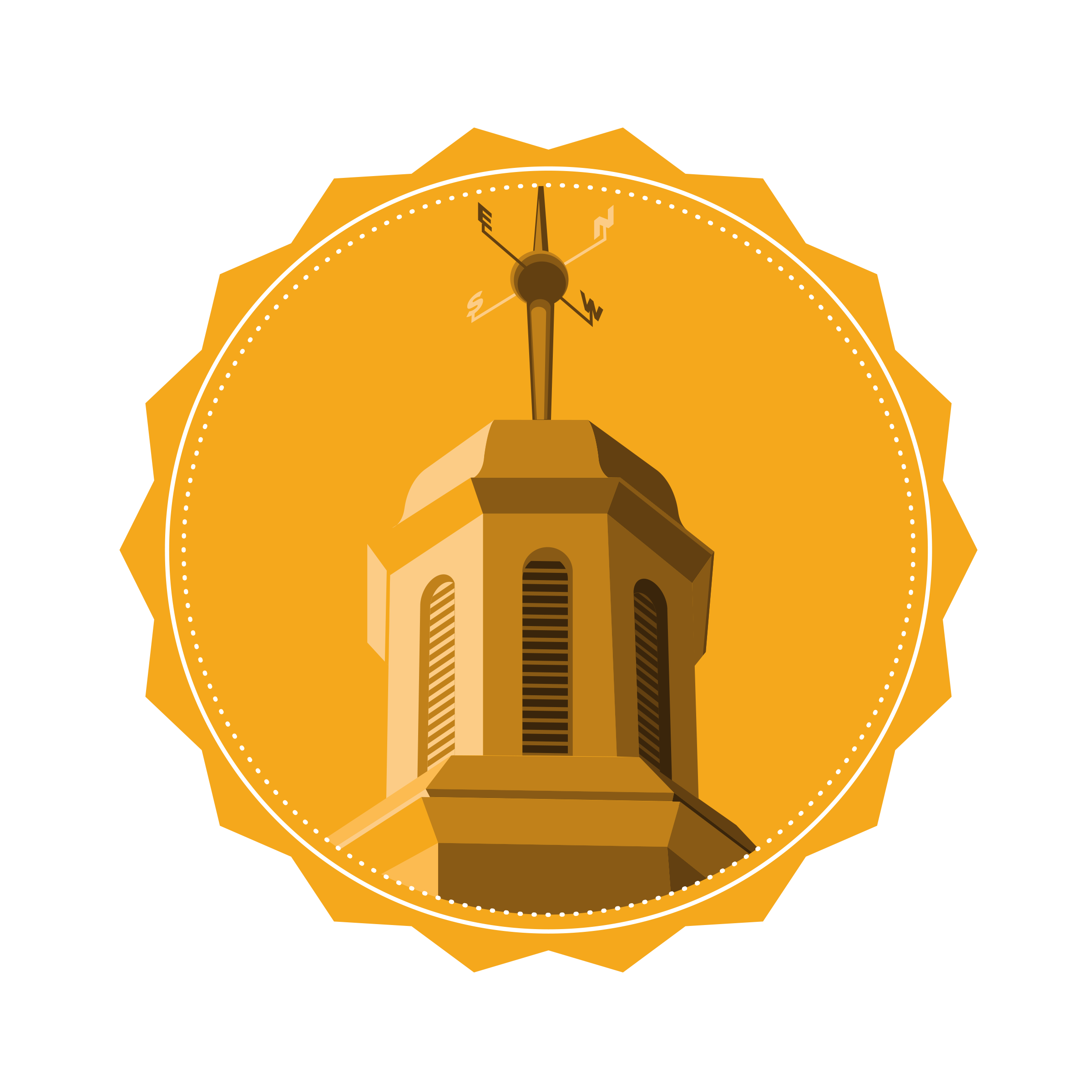 Logo Illustration for the Jerry Hammond Building