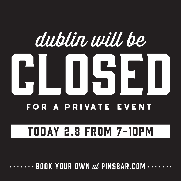 PINS Mechanical Co. Social Media Special Event Message