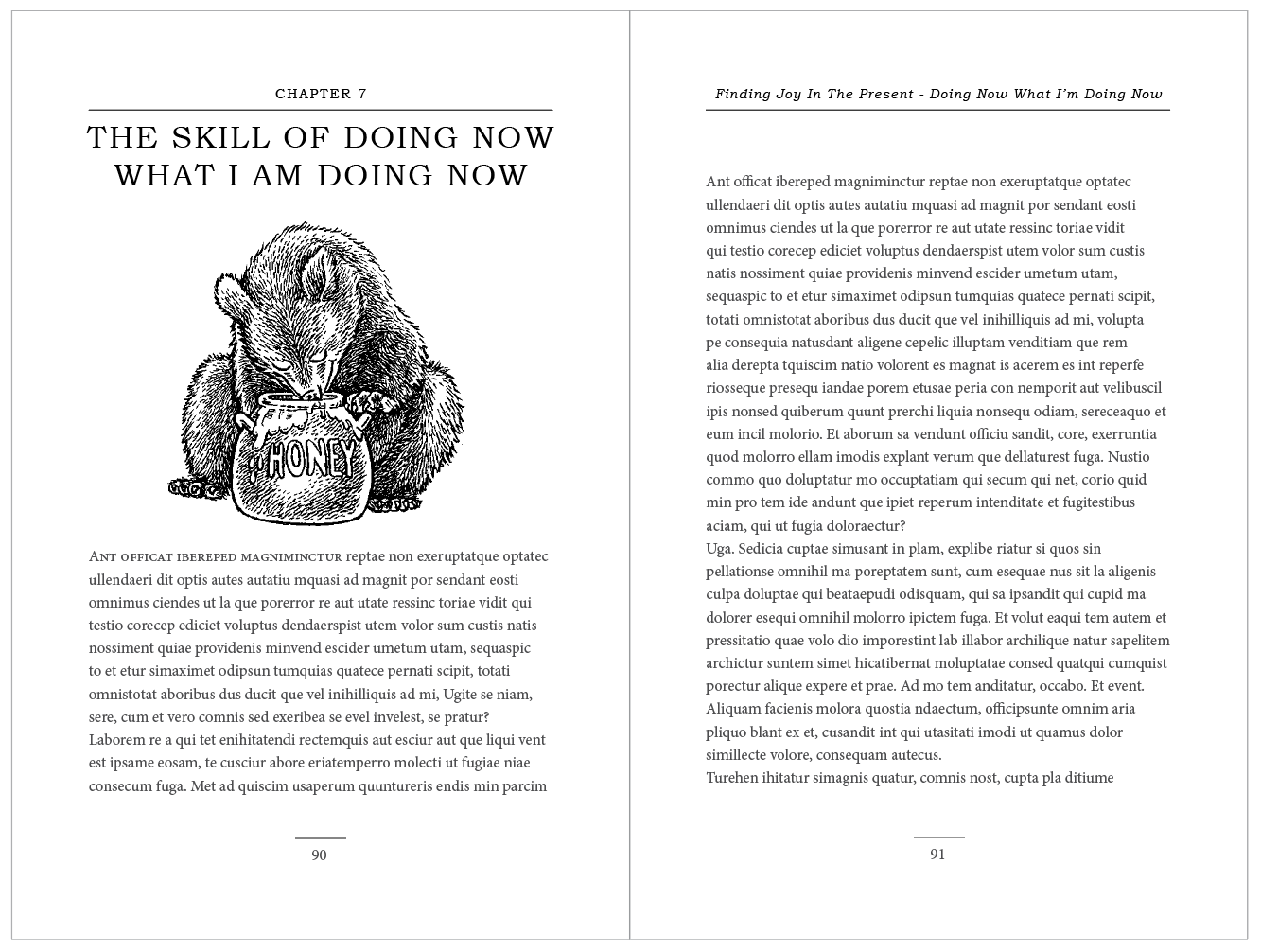 Chapter Heading Illustration: The Skill Of Doing Now What I'm Doing Now