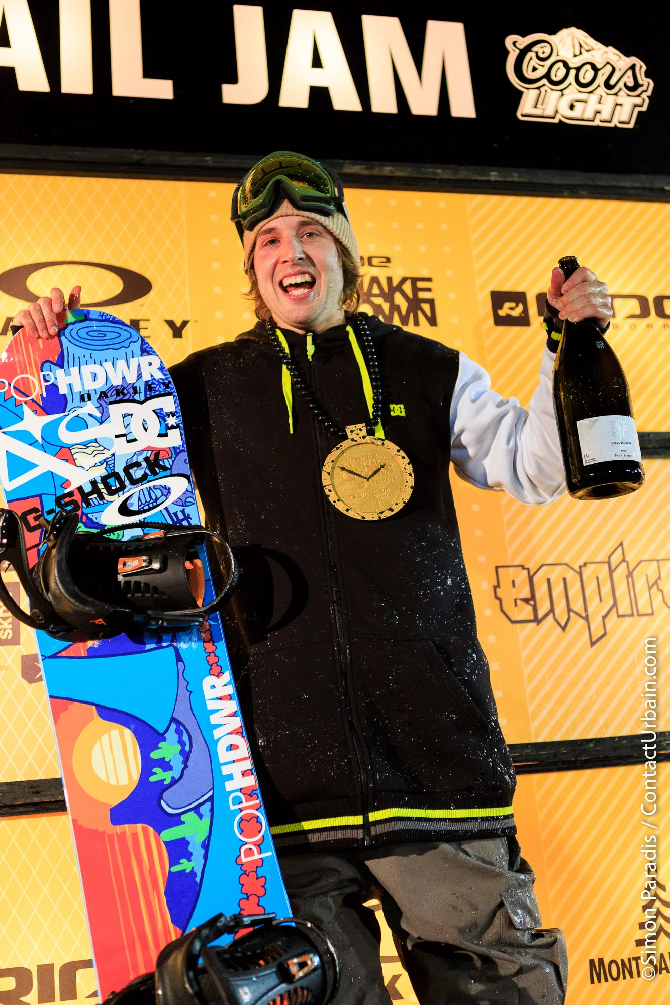 Jeremy Cloutier, winner of Ride Shakedown 2013 - Saint-Sauveur, Qc