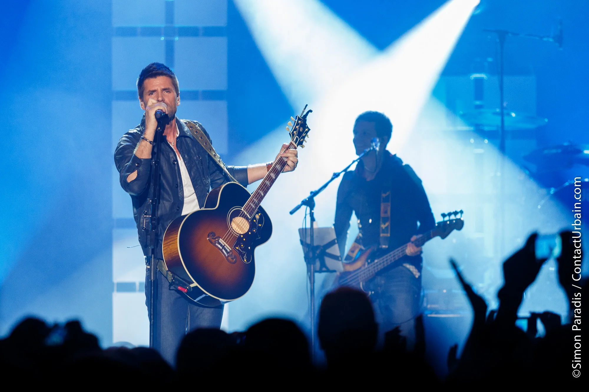 Lancement d'album de Marc Dupré pour le média ContactUrbain.com