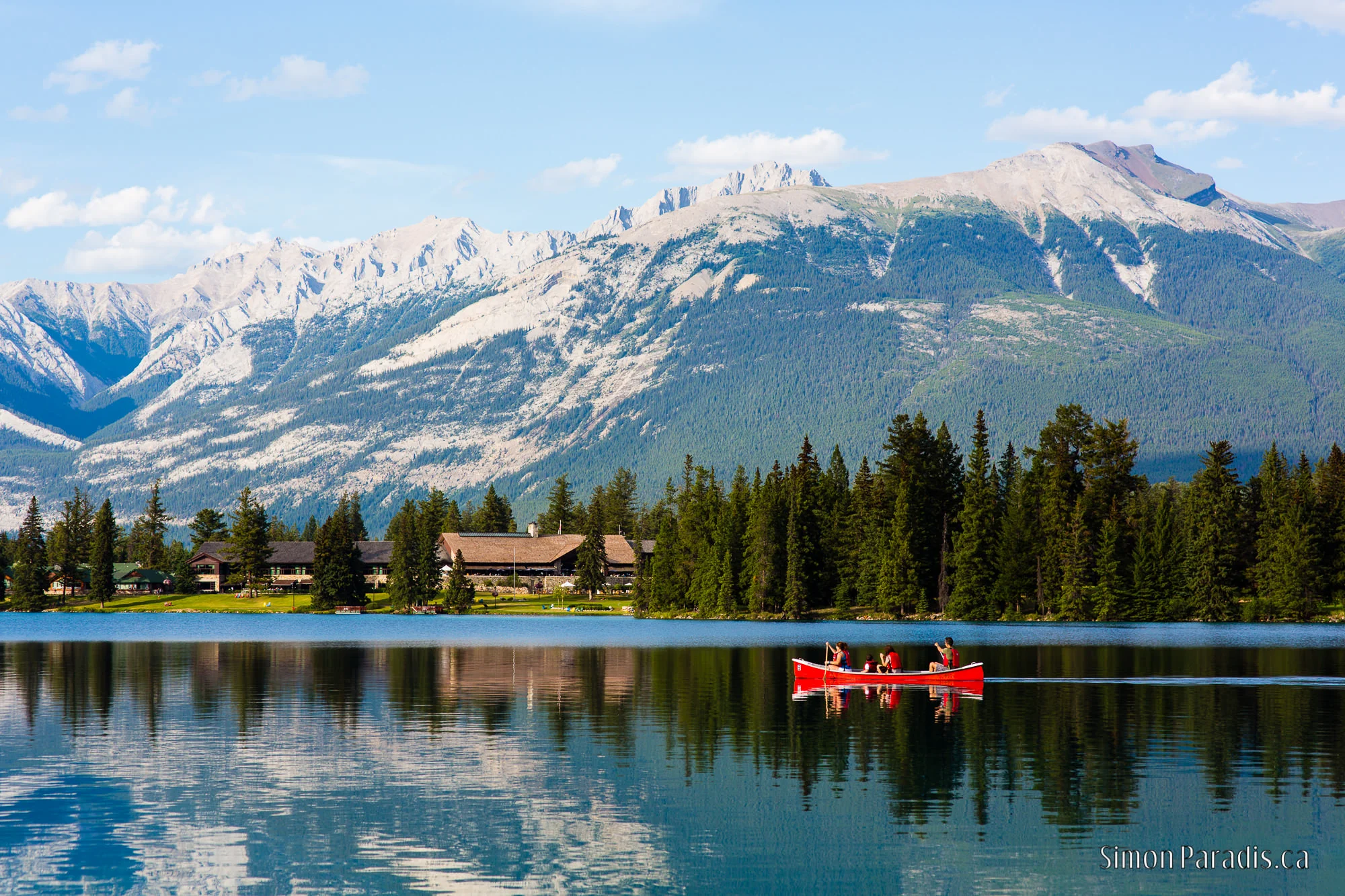 Beauvert Lake, Jasper, Canada