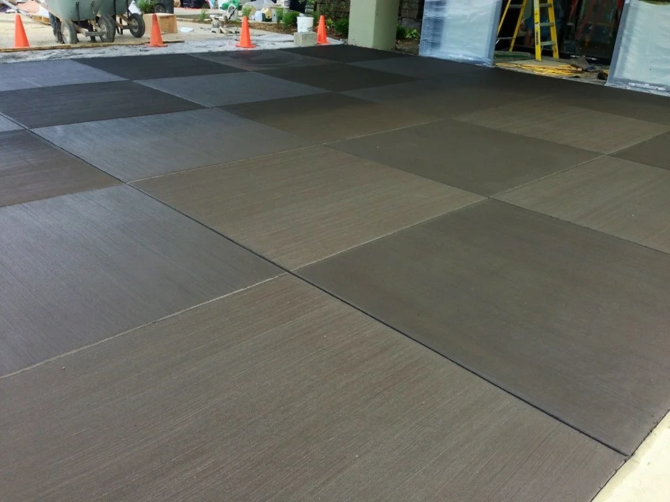 Standard Brush Finish Mattingly Concrete