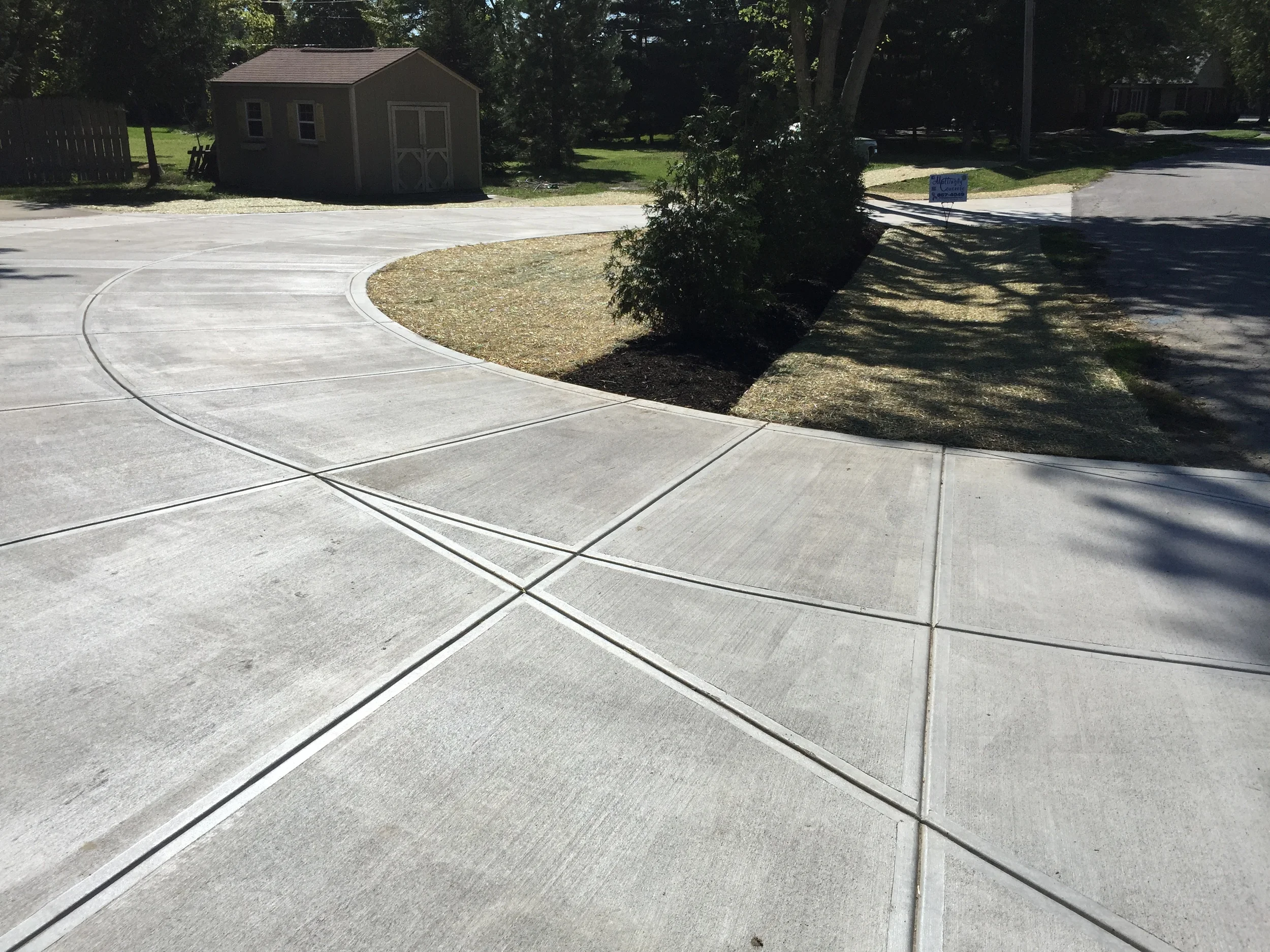 Standard Brush Finish — Mattingly Concrete Inc.