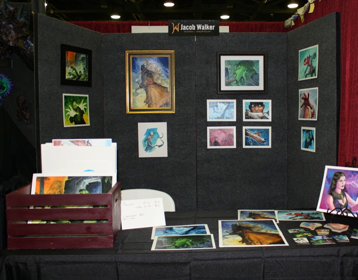 First time using the panels were at my second ever show, Origins Game Fair in 2013.