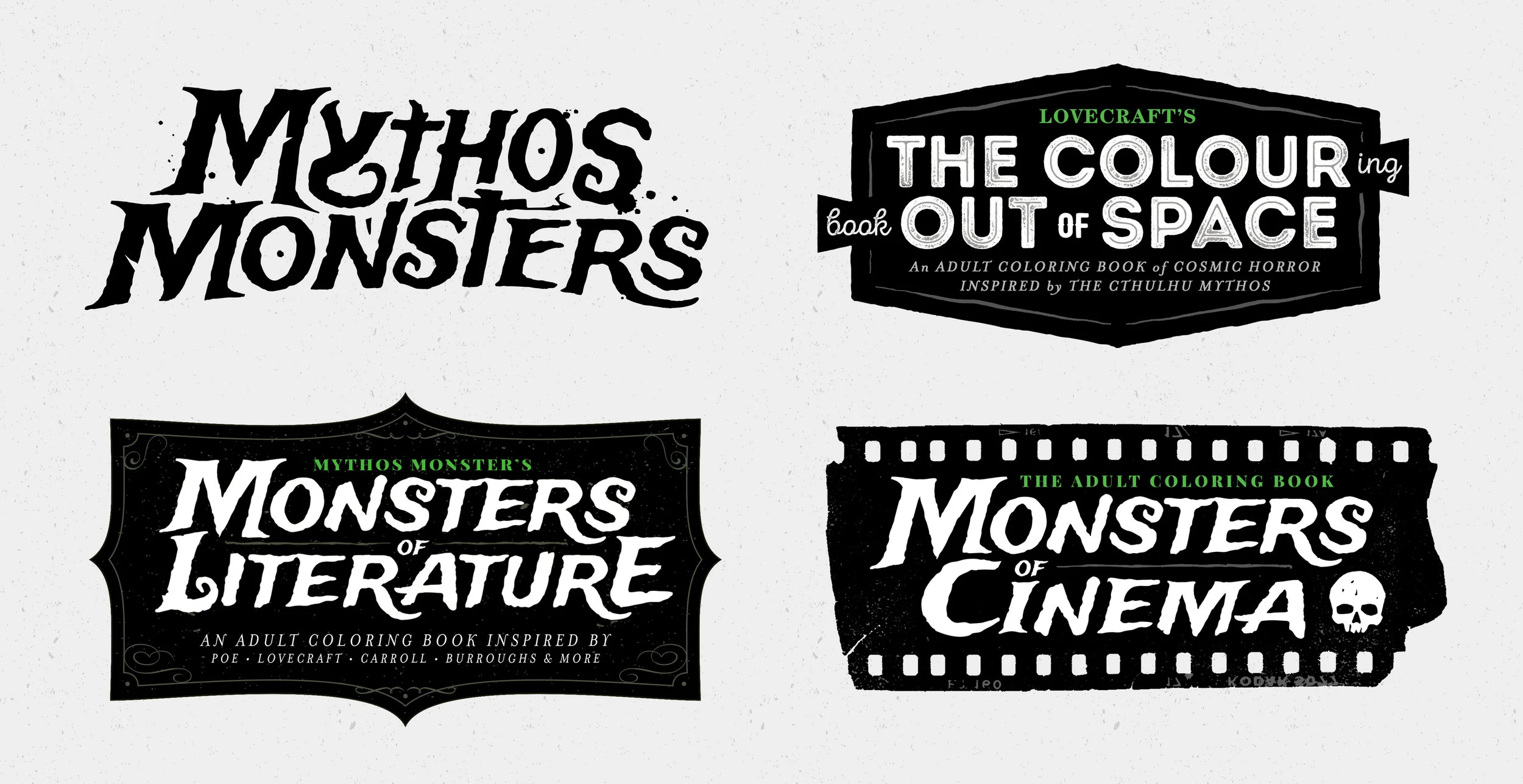 Mythos Monsters Logo Sheet