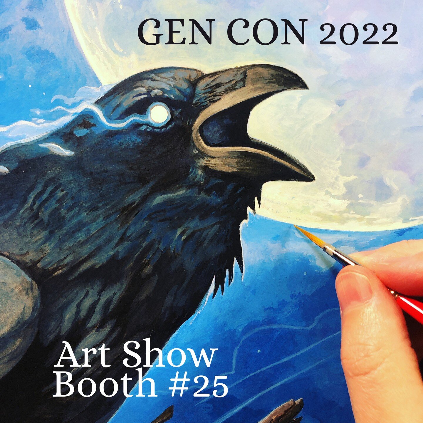 Come see me in the art show at #gencon2022