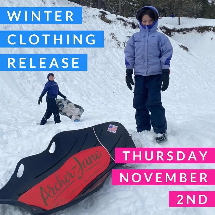 Heavy winter clothing release