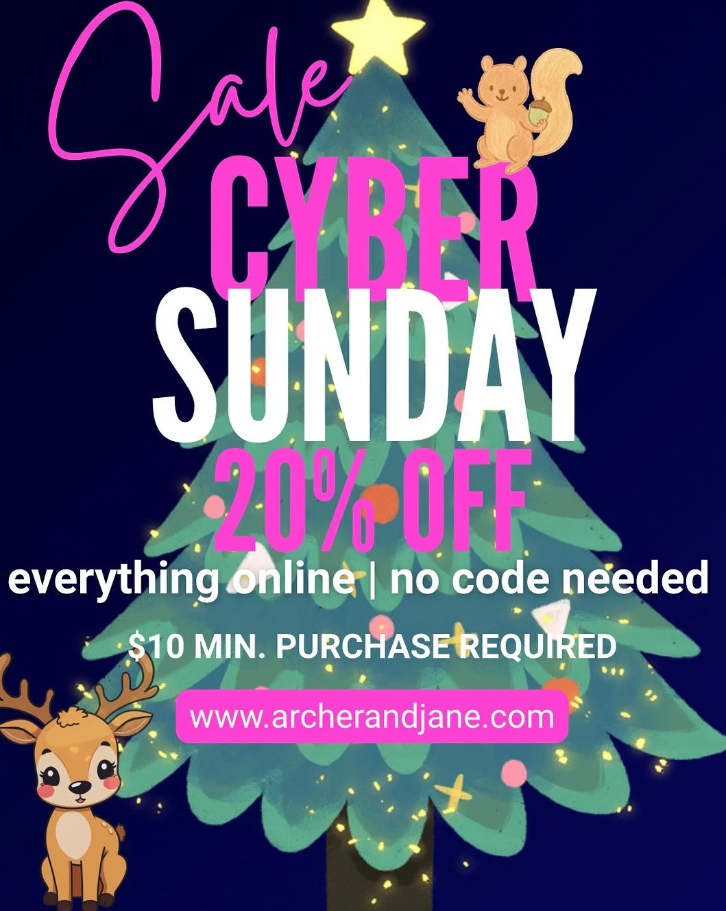 Cyber Sunday Sale