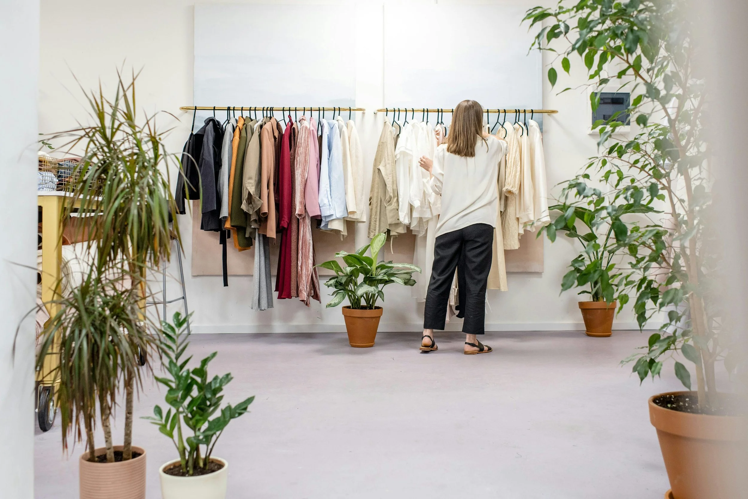 a clothing shop