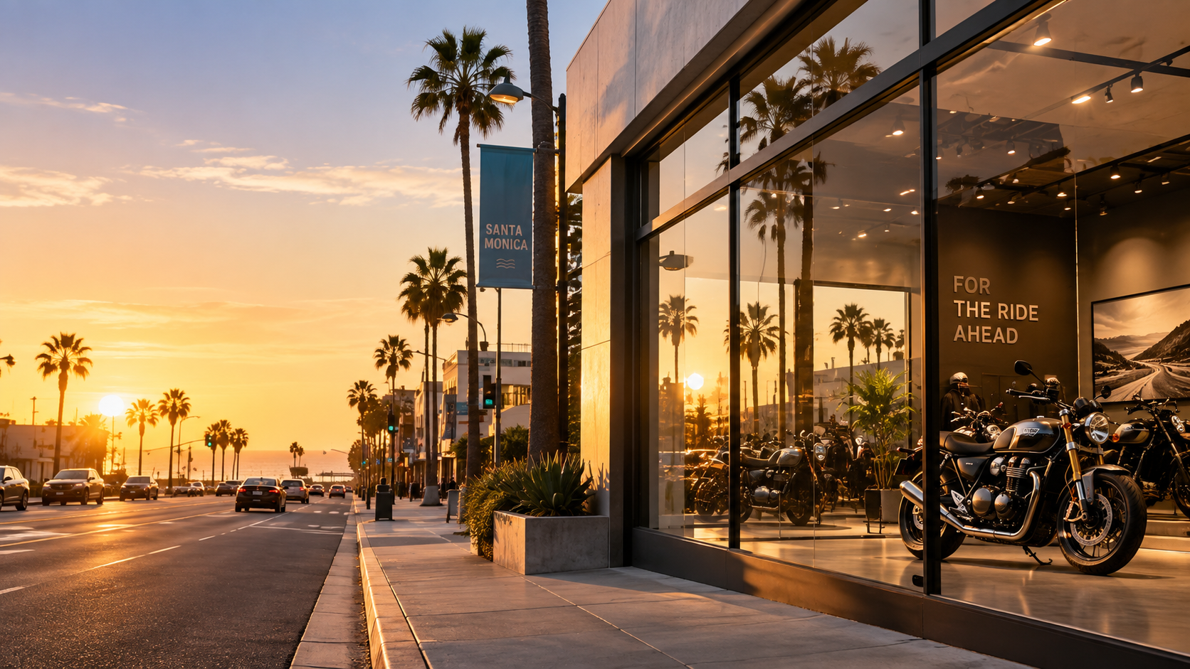 Full Throttle: Navigating City Hurdles to Land Triumph Motorcycles a Prime Santa Monica Home&nbsp; &nbsp; &nbsp; &nbsp;