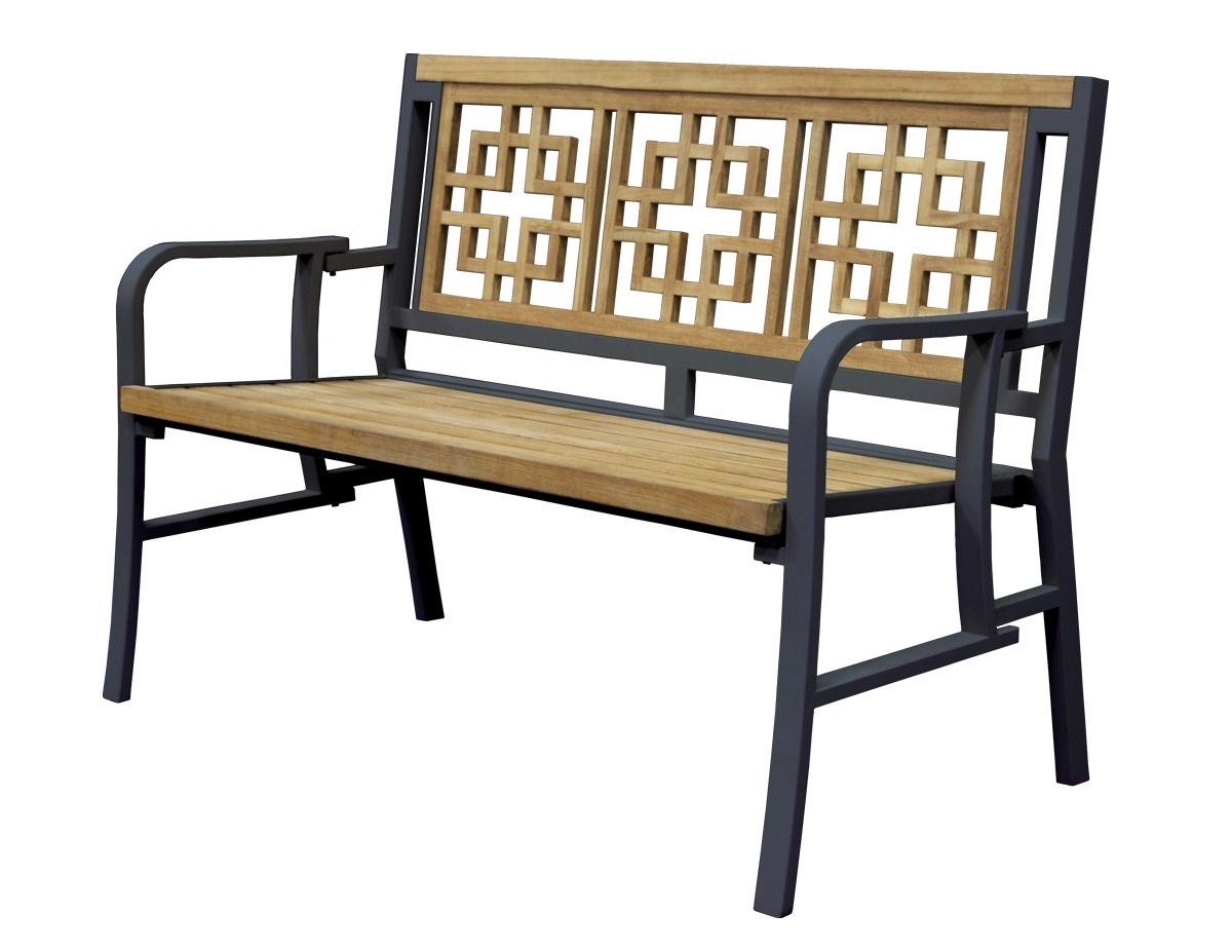 ORIENTAL- FOLDING 2 SEATER BENCH