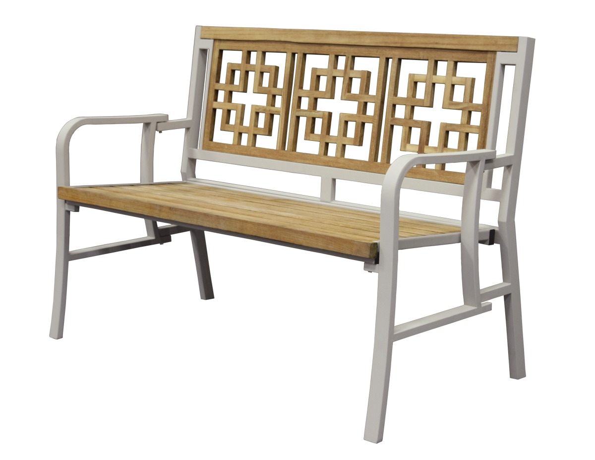 ORIENTAL- FOLDING 2 SEATER BENCH 