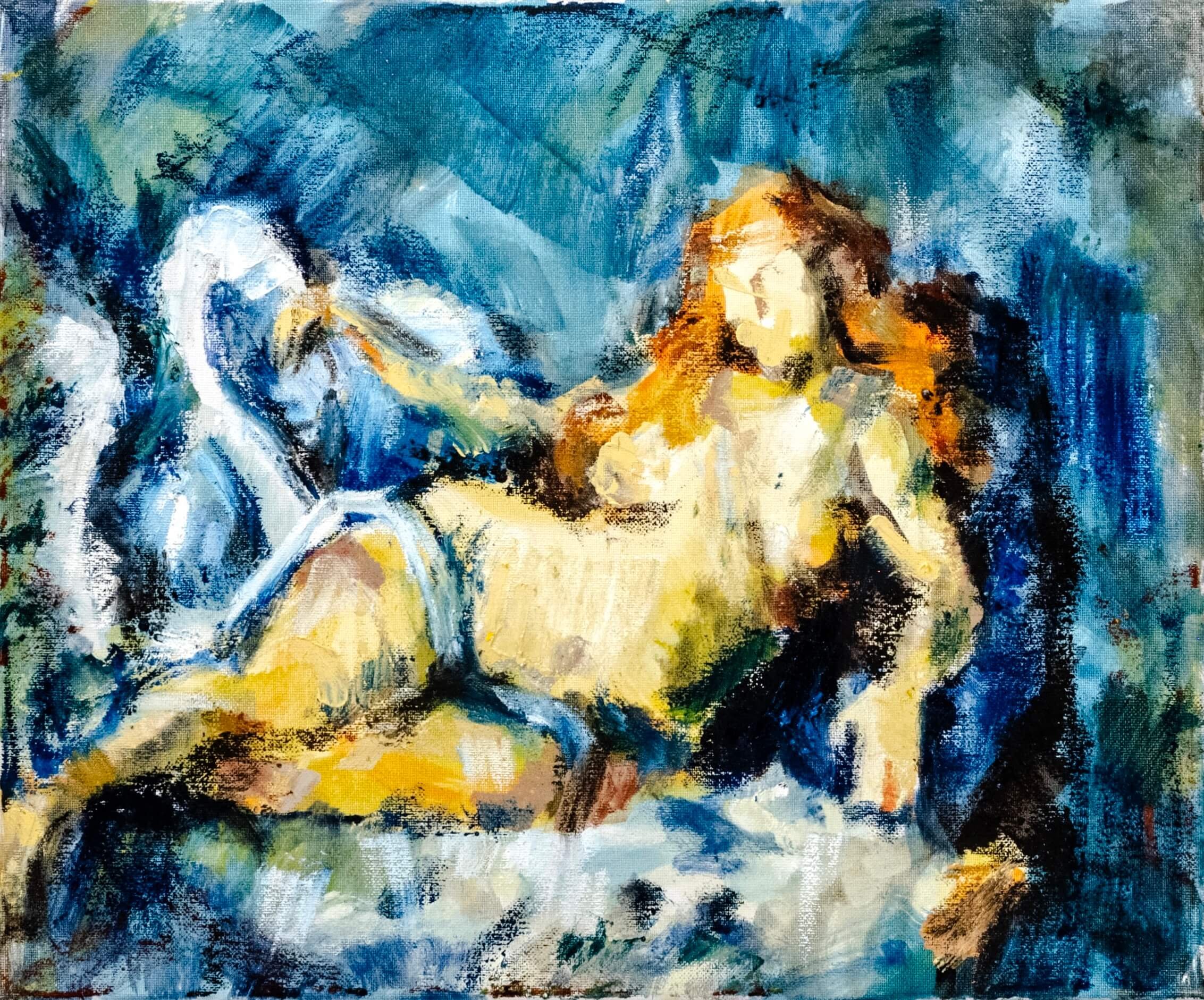 Leda and the Swan (after Cézanne) (Copy)
