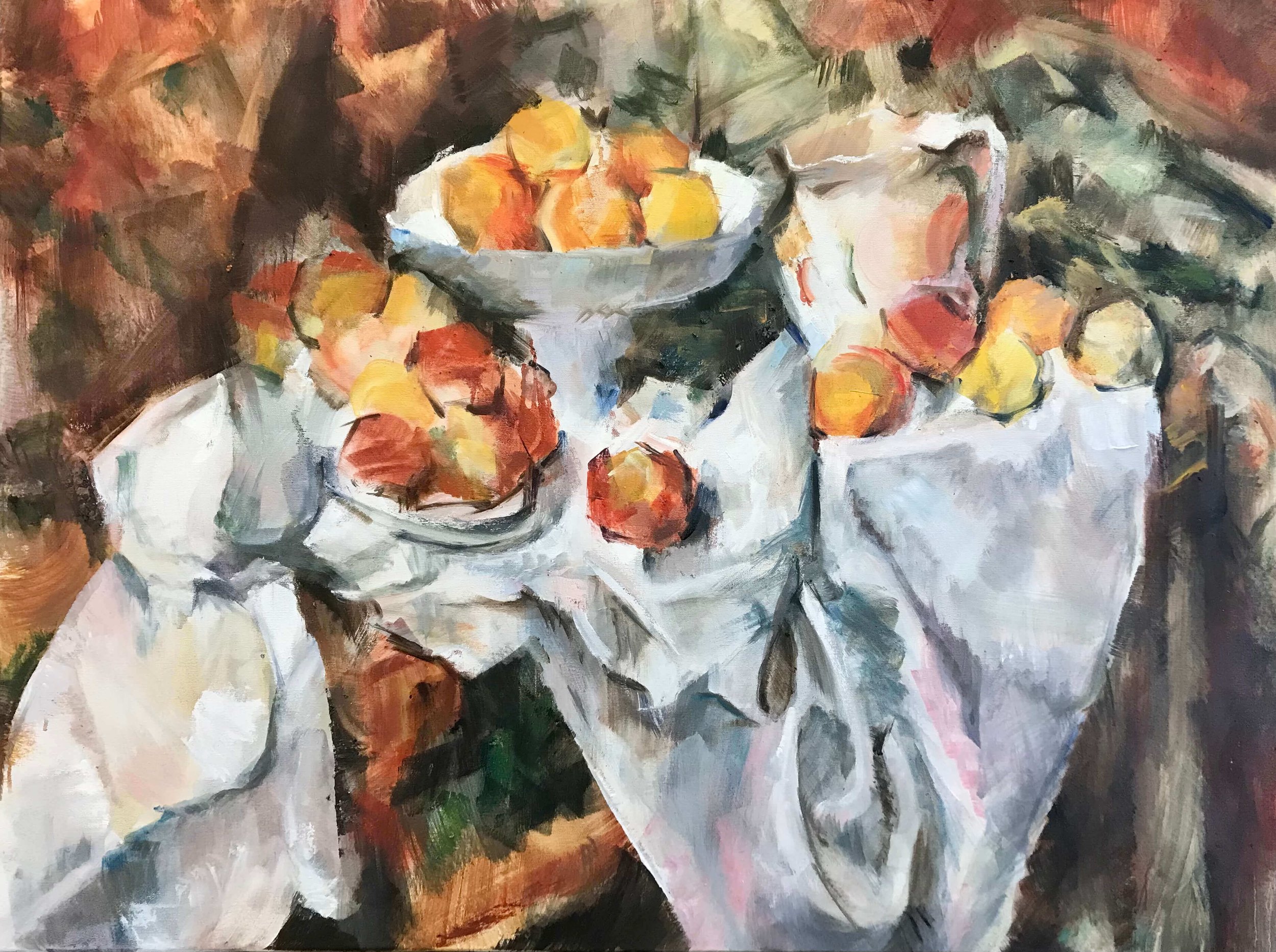 apples and oranges (after Cézanne) (Copy)