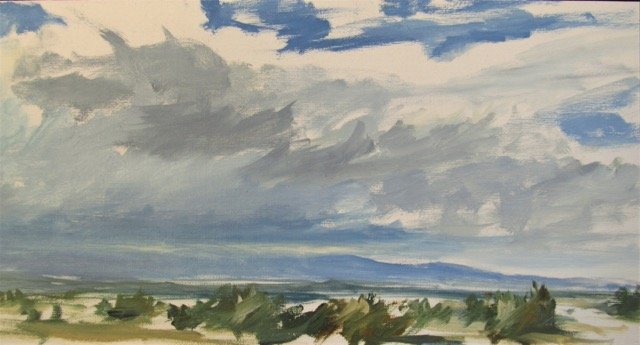 Summer Cloud over the Jemez Mountains, 2006 (Copy)