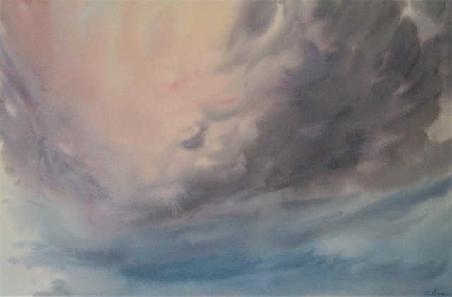 Evening Clouds, 2015 (Copy)