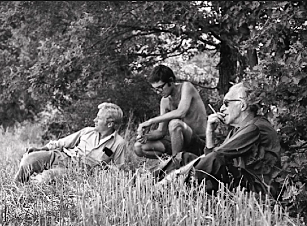 Sam Bjorklund, Billy Weyman, and Leo Marchutz, Summer 1972