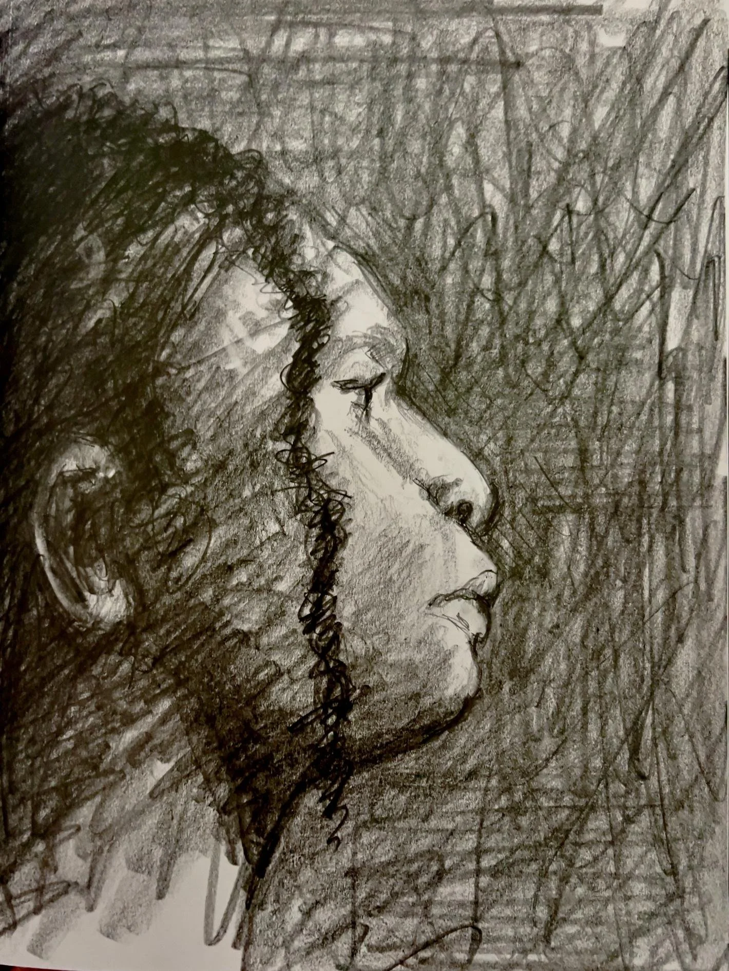 Shawnrey, Pencil on Paper, 2026