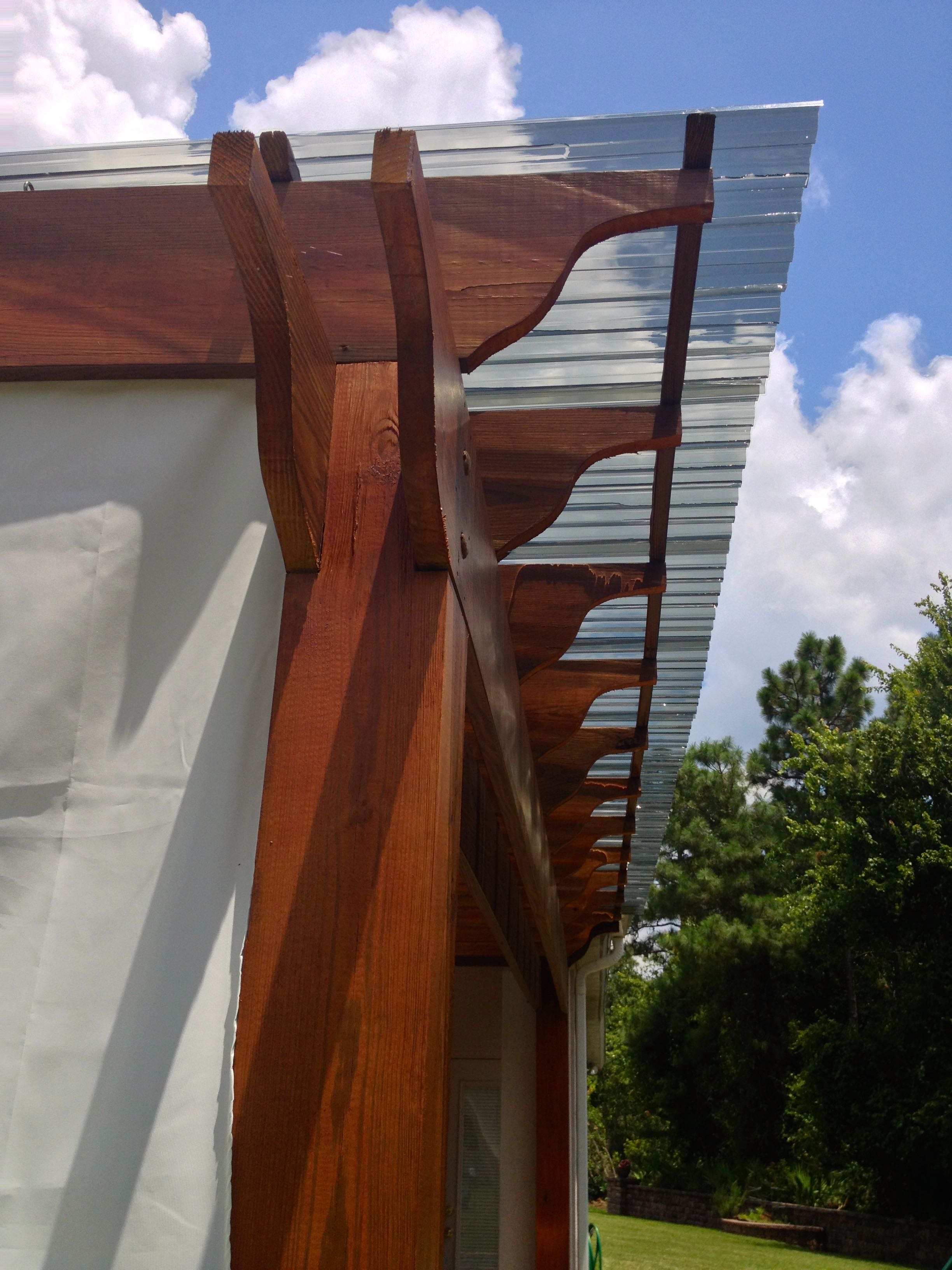 Pergola Scroll Ends