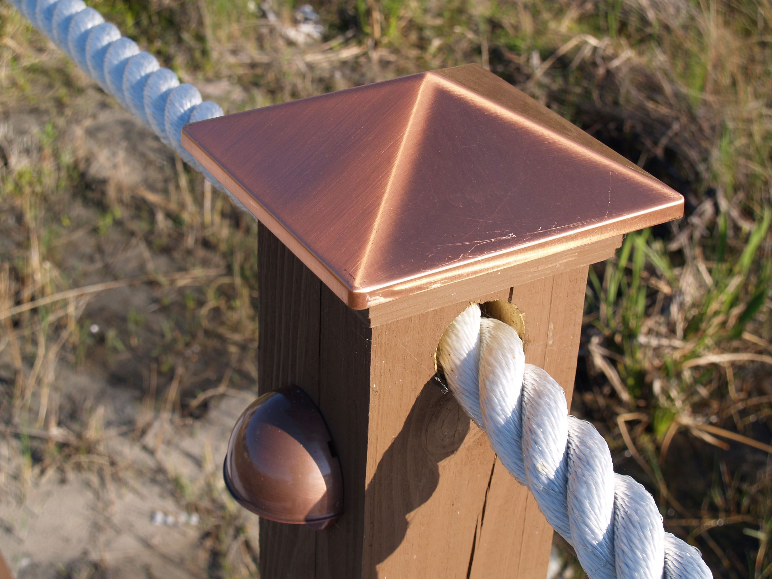 Copper Post Cap