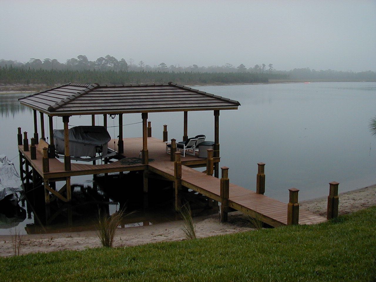 Ski Lake Boat Dock