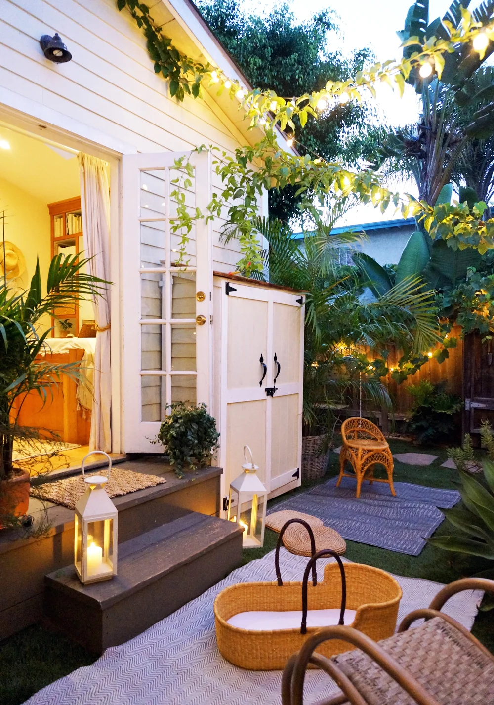 Tiny House Closet Nursery - The Garden Shed Wardrobe