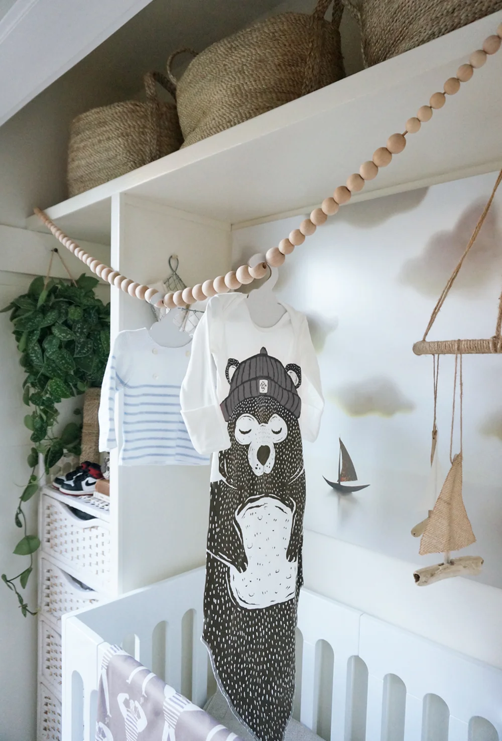 Tiny House Closet Nursery - The Details