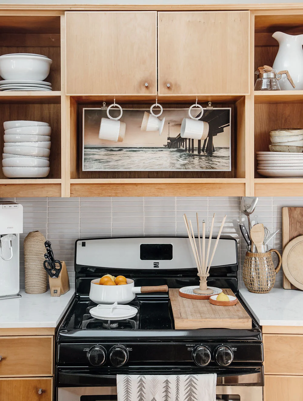 Photo of the Cottage kitchen taken by Lily Glass for SFGirlbyBay