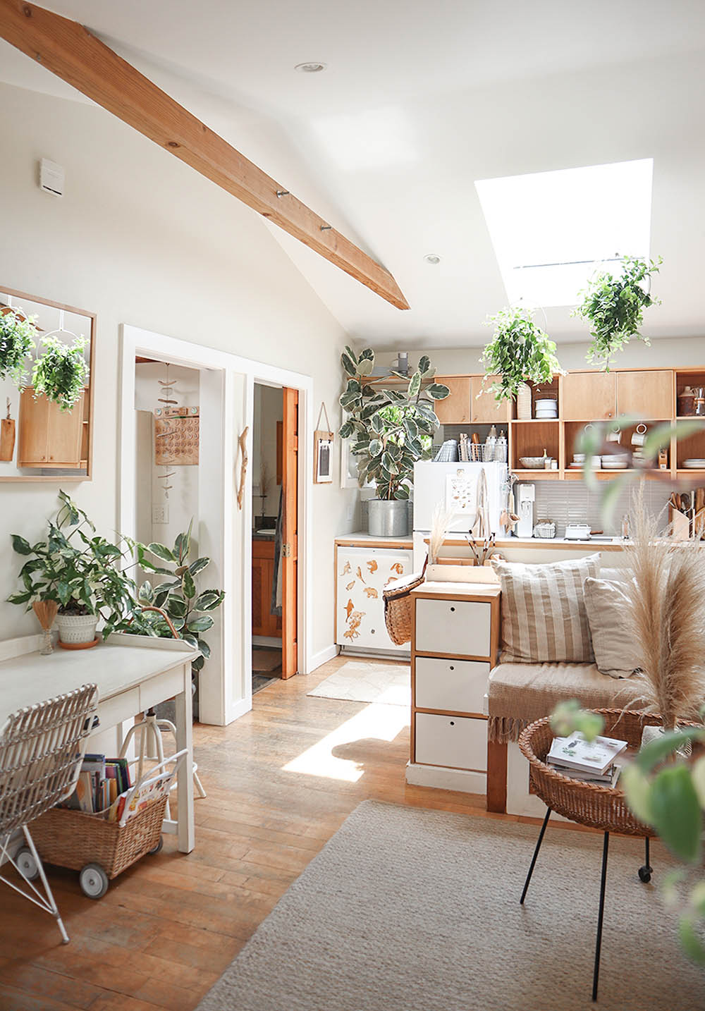 Declutter with the Help of Greenery — The Tiny Canal Cottage