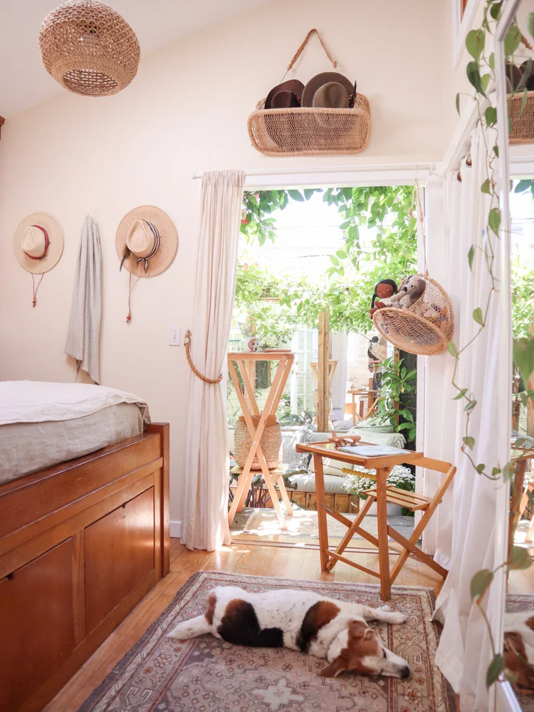 Working From Home Folding Desk for Small Spaces — The Tiny Canal Cottage