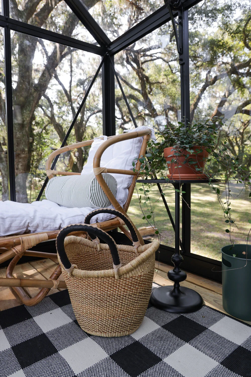 Using Our Tiny Greenhouse as an Adaptable Sunroom — The Tiny Canal Cottage